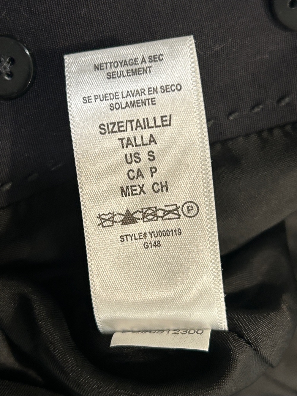 Juicy Couture Black Jacket with Gold Trim - Picture 8 of 9